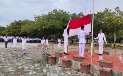 Upacara Bendera Peringatan HUT ke-78 RI di SMA Negeri 1 SIGI Berlangsung Khidmat