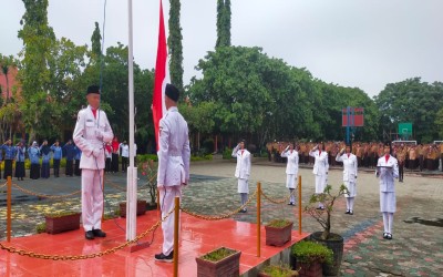 SMAN 1 SIGI MELAKSANAKAN UPACARA BENDERA 17 AGUSTUS 2022 DENGAN PENUH HIKMAT